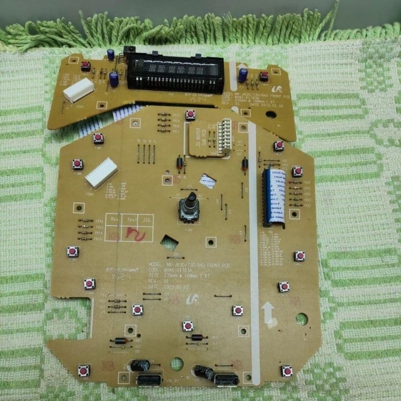 placa painel frontal som Samsung mx j 640 cód AH41-02763A