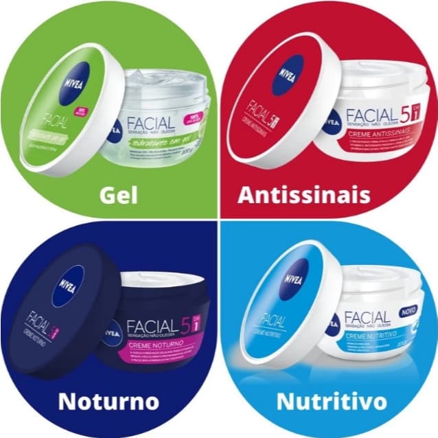 Nivea Creme Facial 100gr ou 50gr