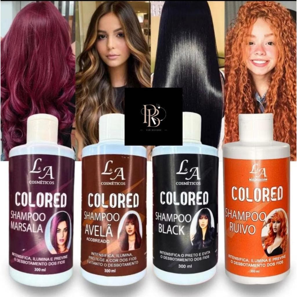 Shampoo Tonalizante Colored 100% Natural Super Indicado