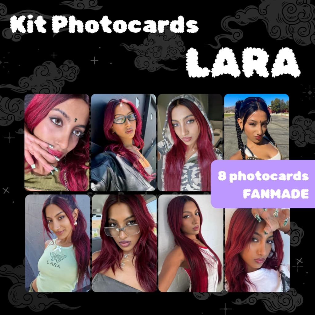 Katseye Photocards Selca Daniela Lara Yoonchae Sophia Manon Megan Kpop Fanmade