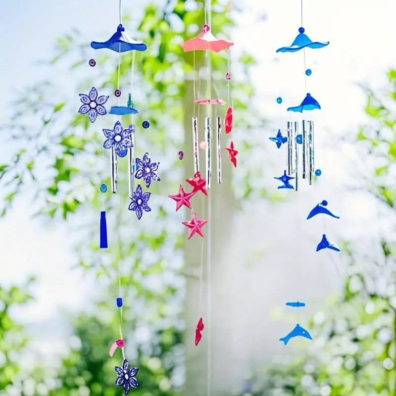 Sino dos ventos mensageiro dos ventos mobile ornamento de teto 50 cm