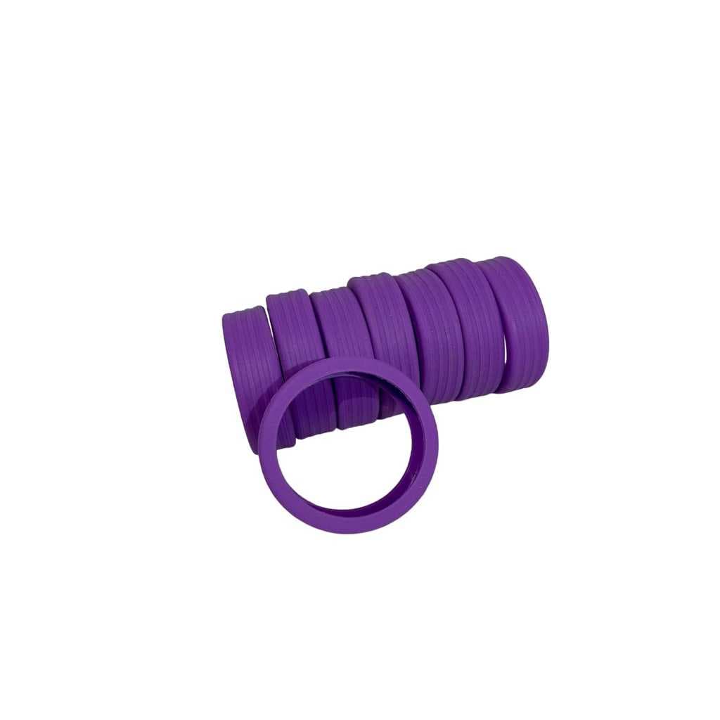 Capa Silicone para Rodinhas de Mala Bagagem Anti Ruído - Kit c/ 8