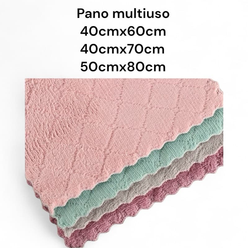 40x60 40x70 50x80cm Absorvente Microfibra Pano De Cozinha Limpreza Piso Chão Doméstica Durável Macio