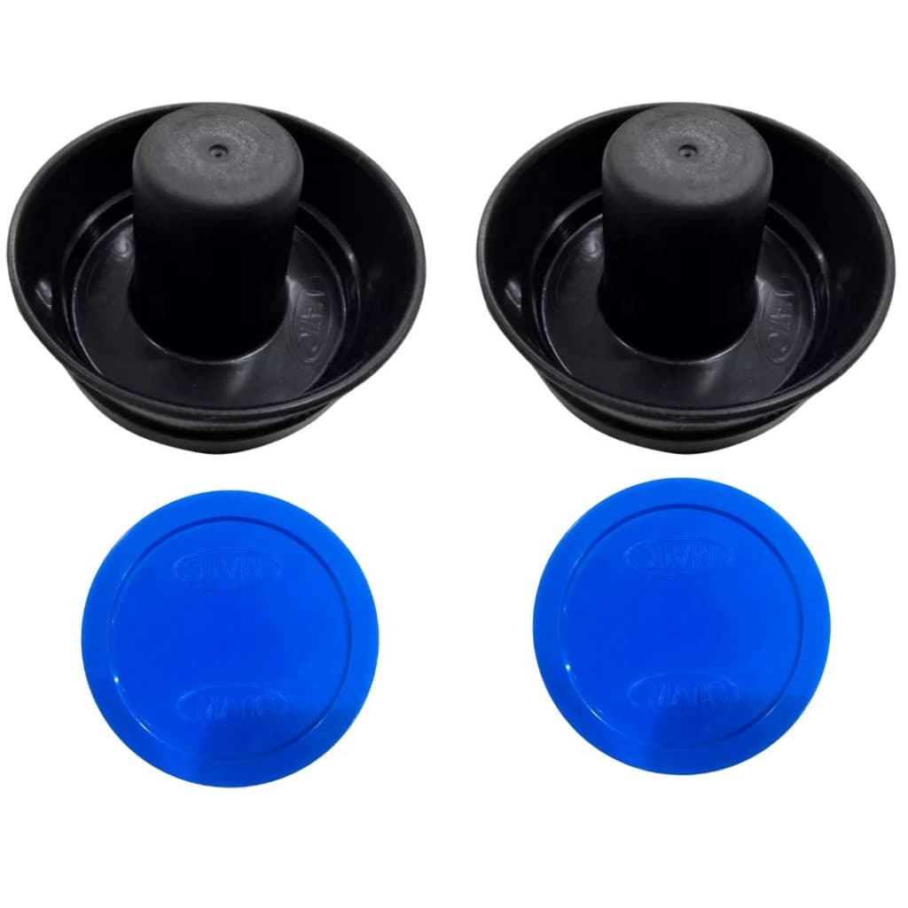 2 Rebatedores e 2 Discos Para Mesa Acessórios Air Game Aero Hockey