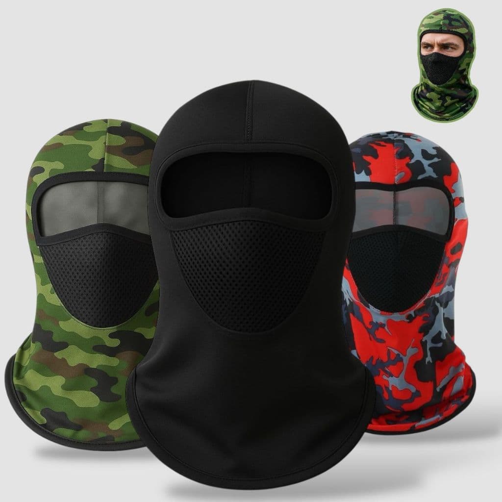 Bala Clava Ninja Para Motocicleta Com Respirador Esportivo Protetor Solar Cores