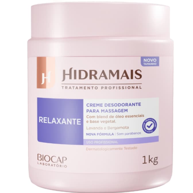 Creme Massagem Relaxante 1kg Hidramais