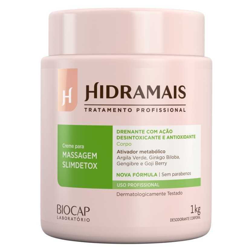 Creme Slimdetox 1Kg Hidramais