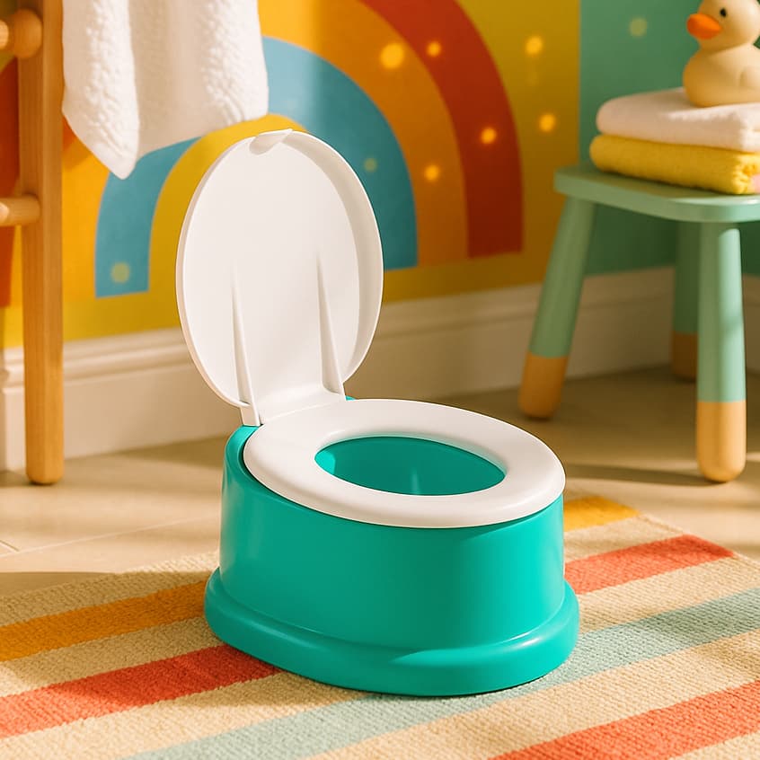 Pinico Neném Infantil Mini Privadinha para Meninos Troninho Baby Incentivo Desfralde 900ml Ref.1253S