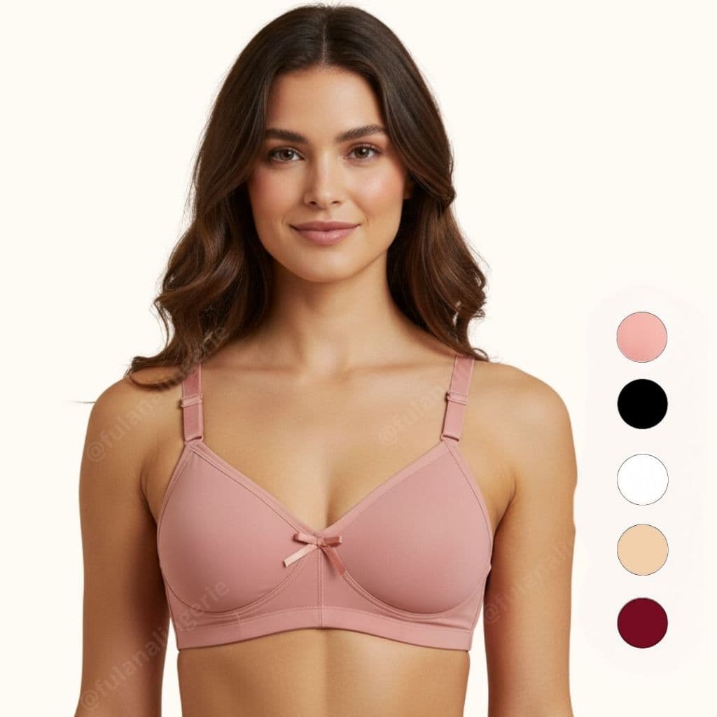Sutiã Reforçado Sem bojo Sem Arco Microfibra Sustentação Direto da Fábrica - Sutia Normal