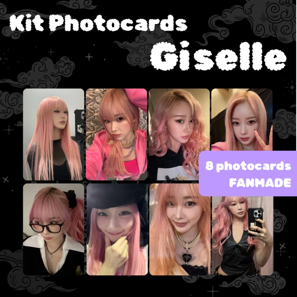 Photocards Giselle Aespa Kpop Fanmade