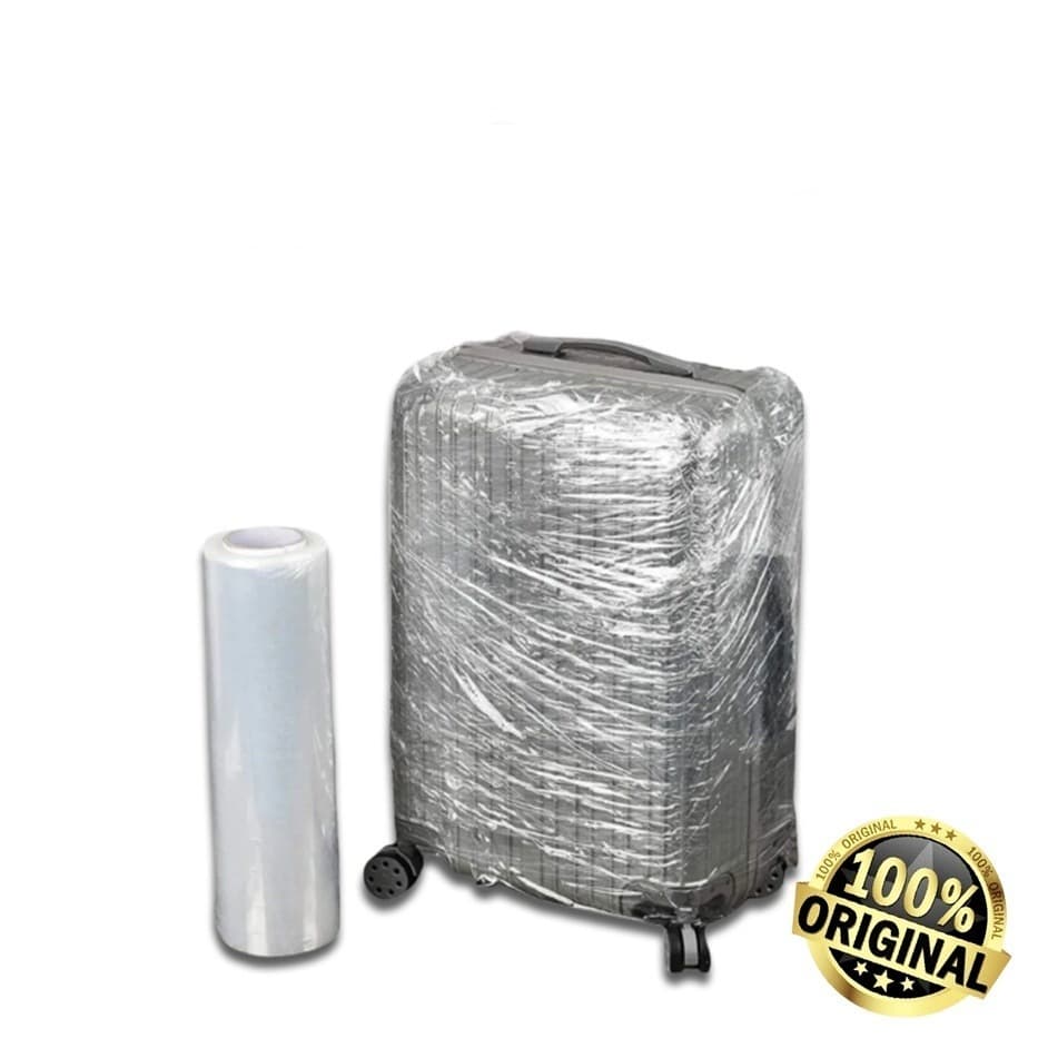 Filme Stretch Transparente 50Cm X 100Metros - 1,5KG Resistente Para Paletização e Proteção de Carga