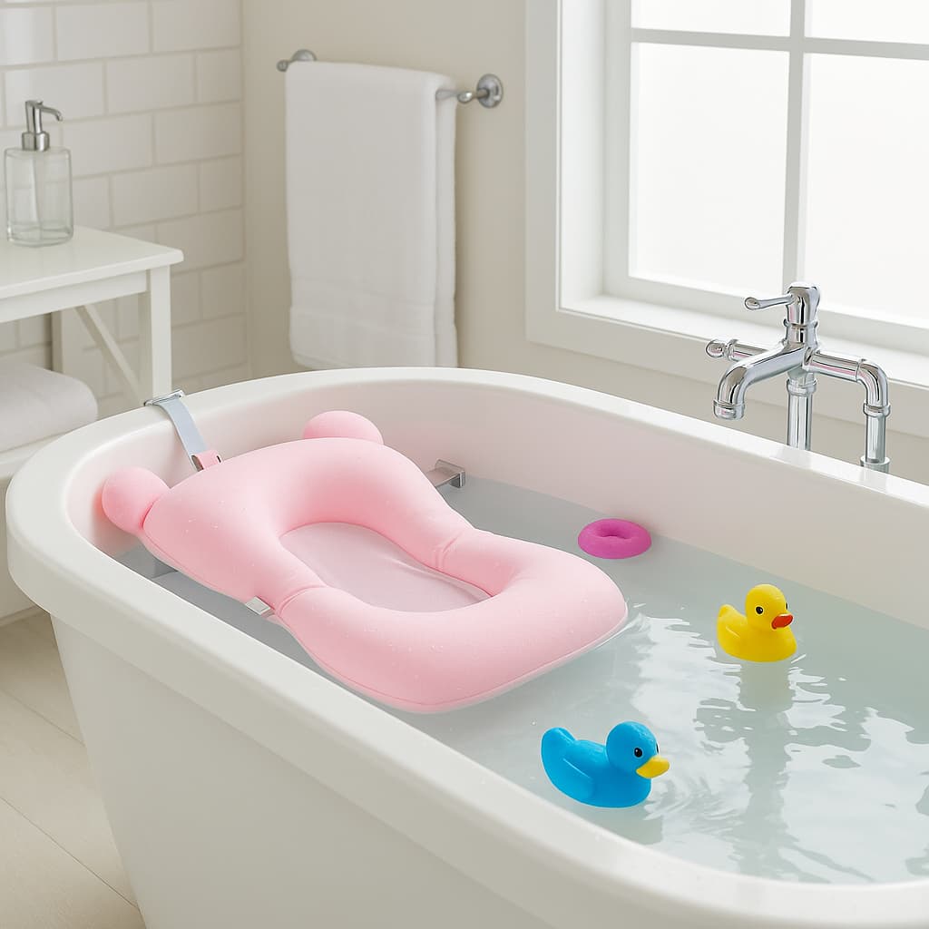 Almofada De Banho Para Bebê Baby + Envio Rápido