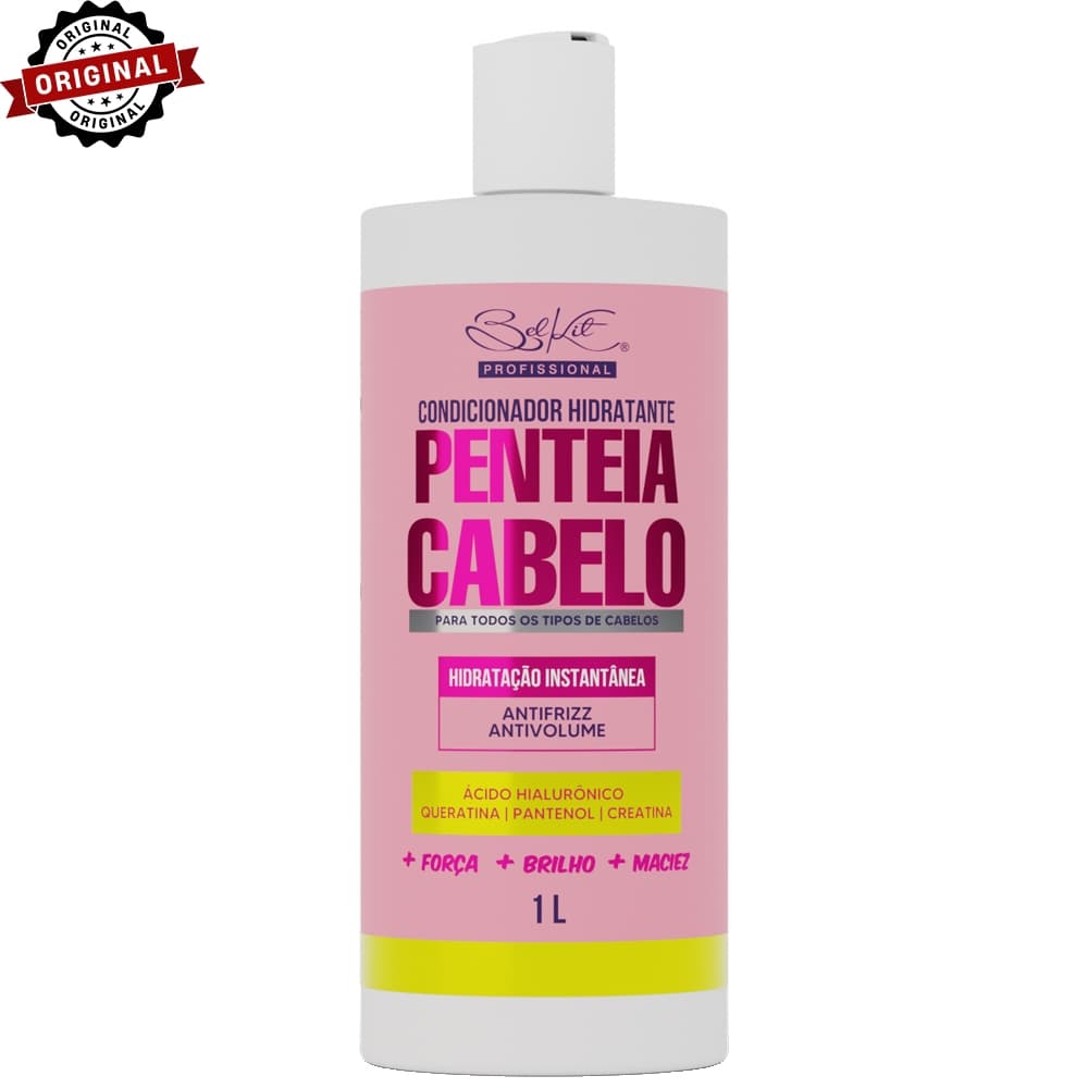 Condicionador Profissional Penteia Cabelo 1L BELKIT | Hidratação Capilar, Anti-Frizz