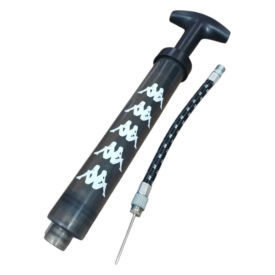 BOMBA DE AR KAPPA PARA BOLAS E BICICLETAS COM DUPLA AÇÃO