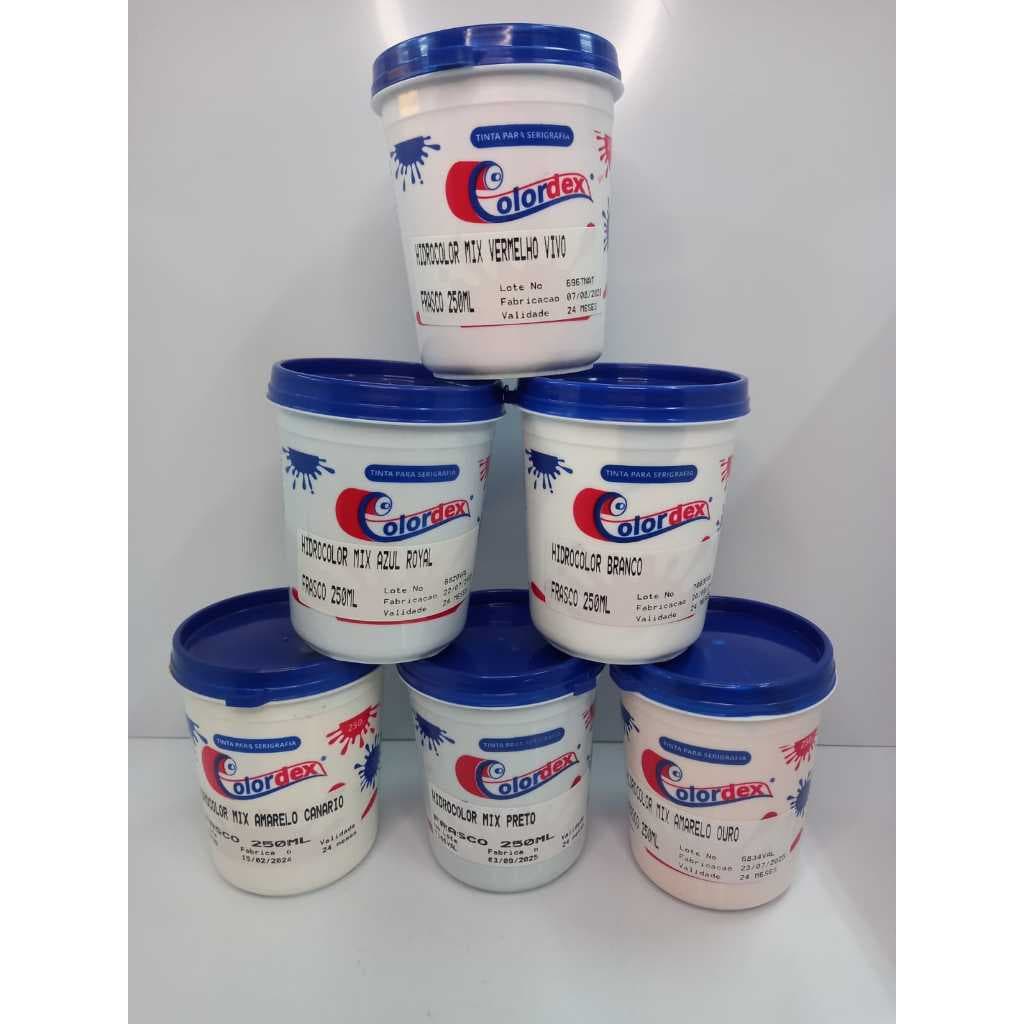 Tinta P/ Tecido Colordex Mix Colorida 250ml