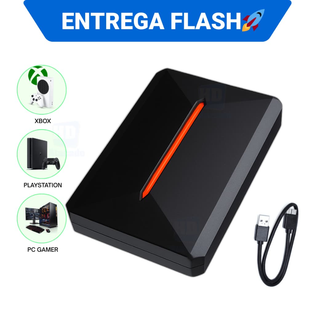 HD Externo 500GB/1TB ENVIO IMEDIATO, Muito Espaço no Xbox, PS4, Console e Notebook USB 3.0