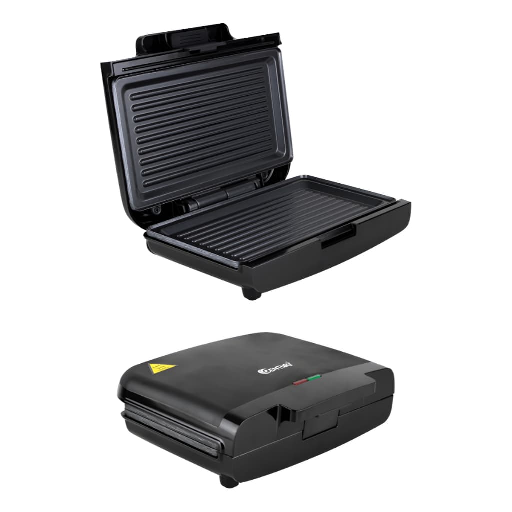 Sanduicheira Fast Grill Century Antiaderente 750w 127v Chapa Grill, Compacta, Portátil