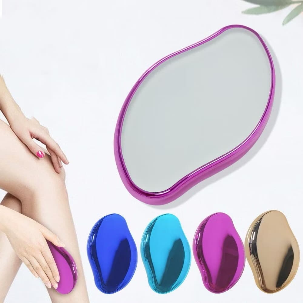 Dispositivo portátil de remoção de pelos de cristal, rápido e indolor, adequado para axilas, pernas, etc.,reutilizável