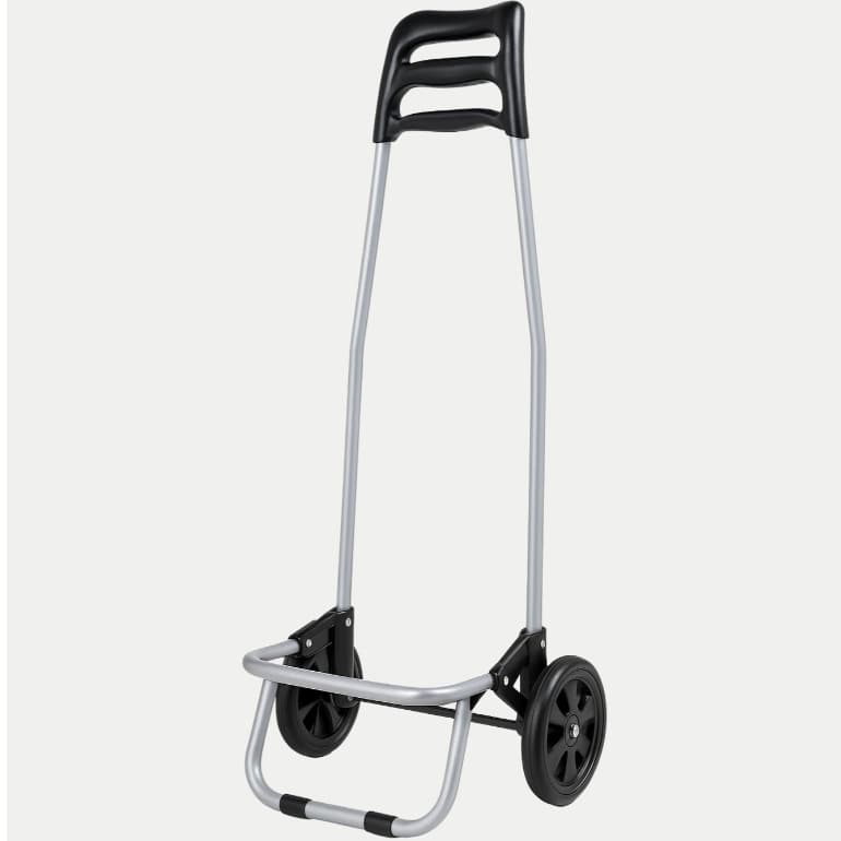 Suporte de Carrinho de Feira Mala Dobrável sendo Metal Reforçado - 2 Rodas Reforçadas