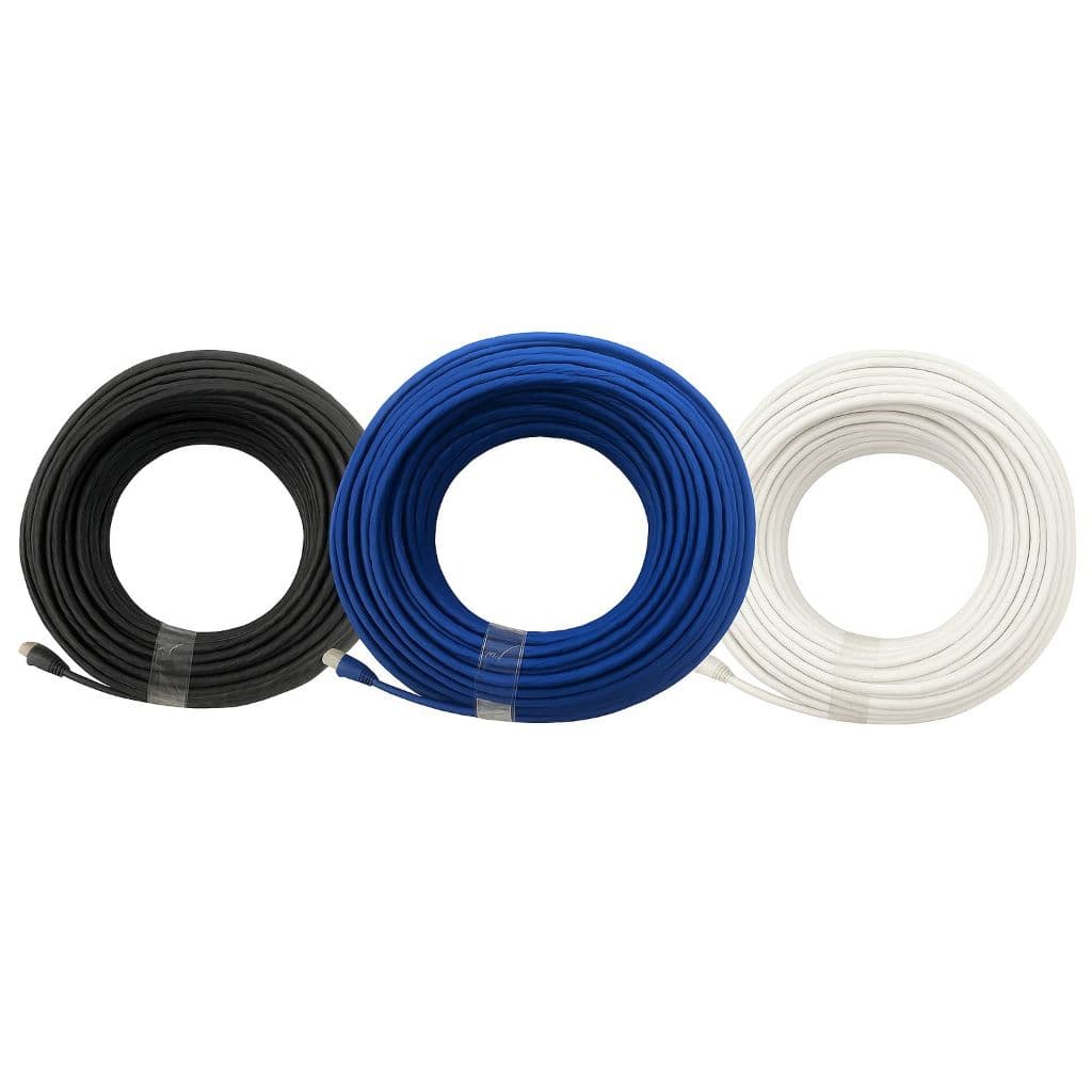 Cabo de Rede Montado Alta Velocidade 50 Metros com Conector RJ45 Alta Velocidade