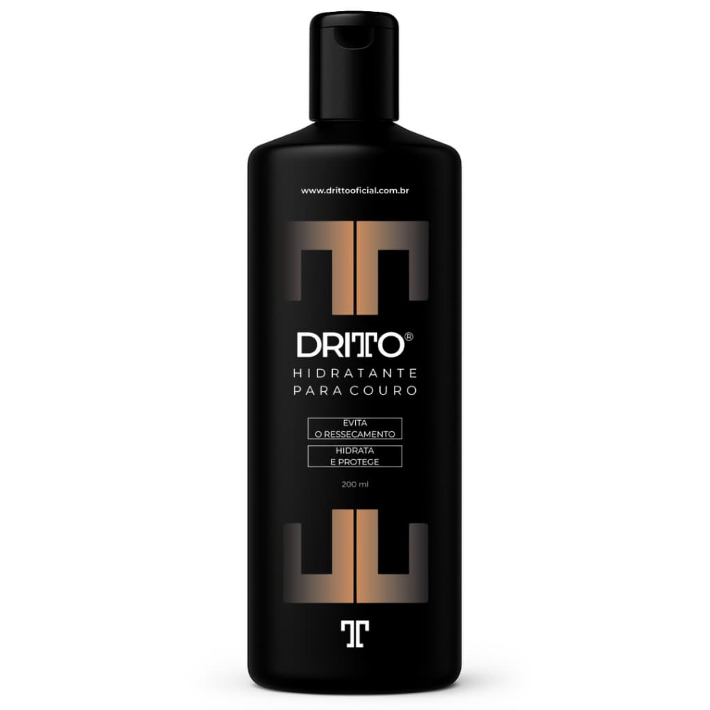 Hidratante Para Couro Dritto 200ml Hidrata, Protege Não resseca Calçado Sapato Bota Sofá Incolor