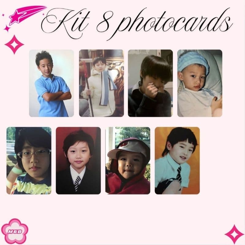 Photocards Stray Kids Crianças Fanmade