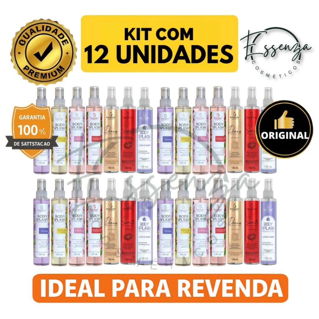 ✨12 UND  BODY SPLASH BIO INSTINTO 130ML – PERFUME CORPORAL REFRESCANTE ✨