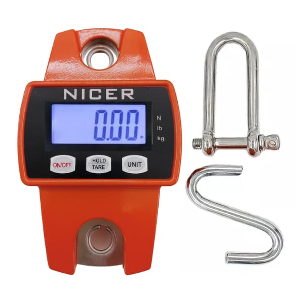Balança Gancho Portátil Guindaste Precisão Suporta até 300kg