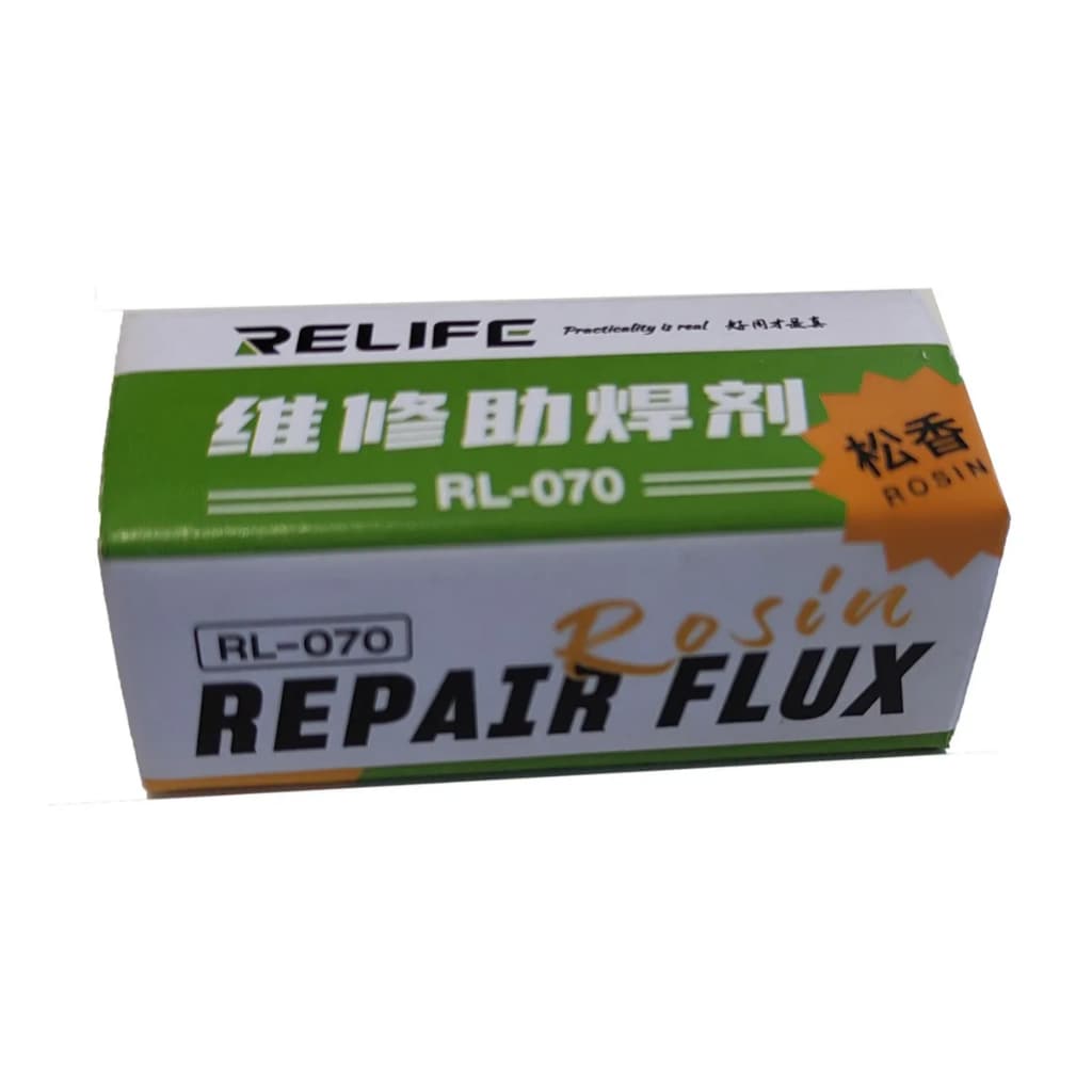 Fluxo Solda Sólido De Resina Rosin Breu rl-070 relife