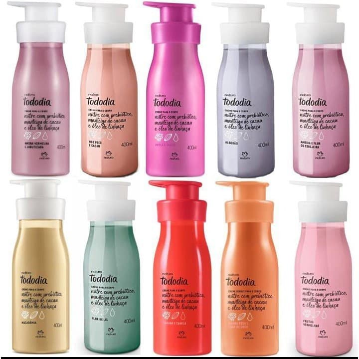 Hidratante corporal Natura tododia 400ml (Variações)