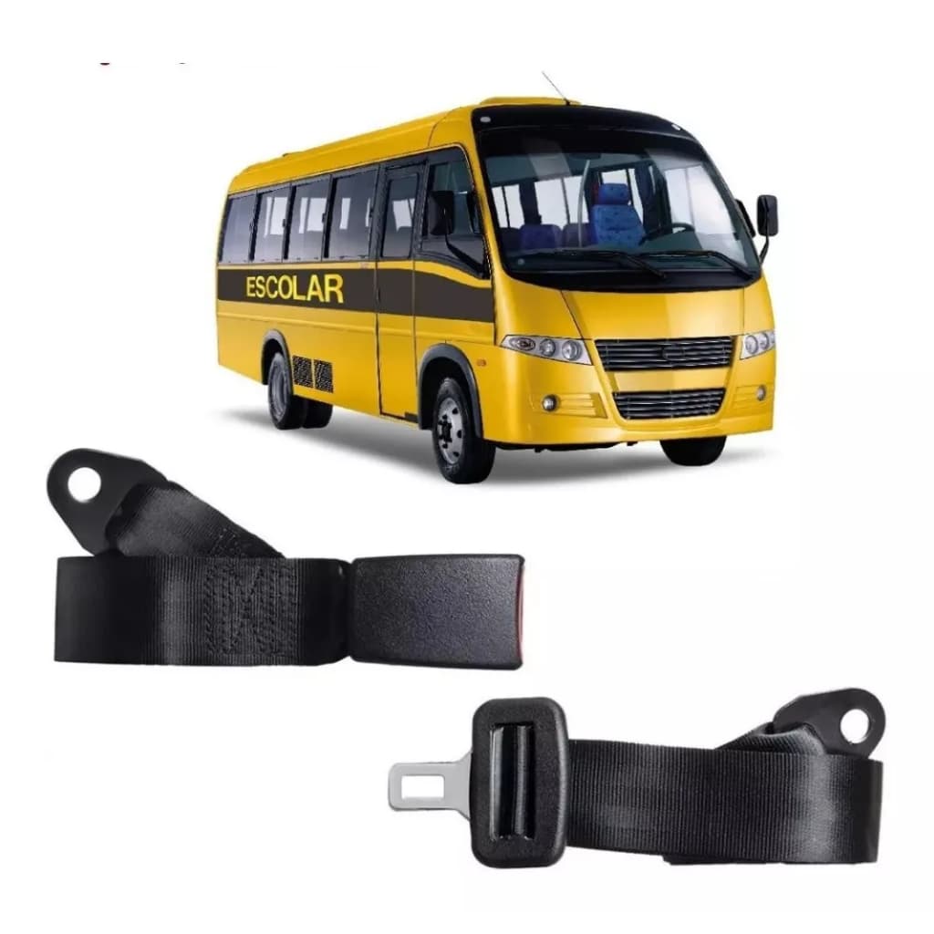 Cinto De Segurança 2 Pontas Simples Ônibus Van Caminhão 