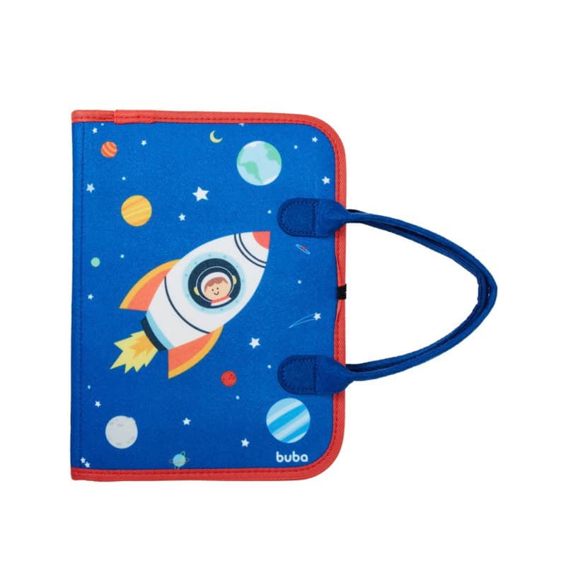 Livro De Atividades Em Feltro Aventuras Da Buba Astronauta