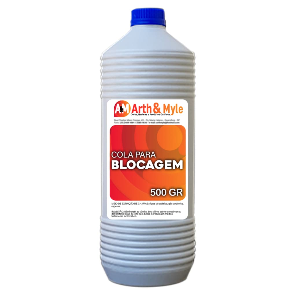 Cola Extra Para Blocagem Branca 500gr
