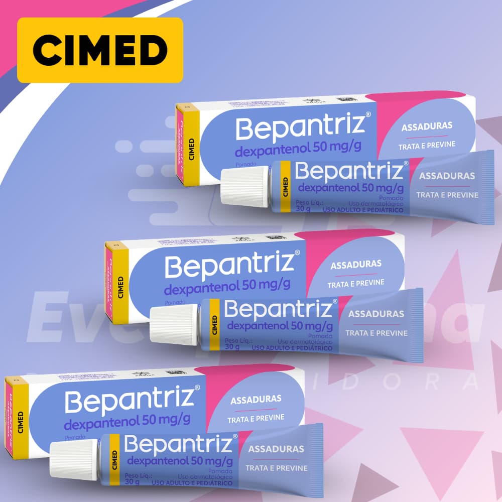 Bepantriz Dexpantenol 50mg Dupla Proteção Cimed