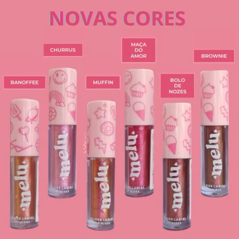 Best Lip Gloss Melu By Ruby Rose - Com Brilho