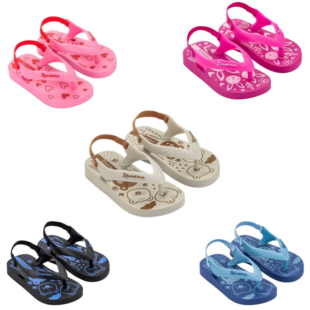 Chinelo sandalia Baby infantil Ipanema Classic original confortavel