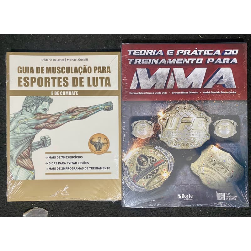 Guia de Musculação para Esportes de Luta e de Combate + Teoria e Prática do Treinamento para MMA