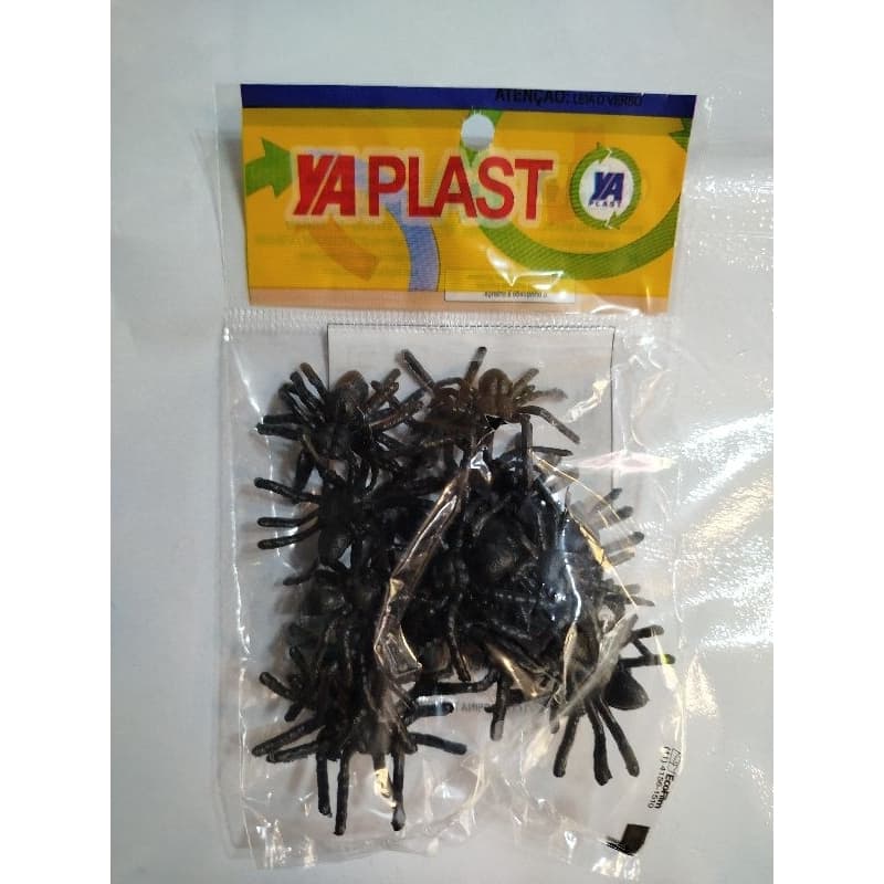 Enfeite de aranha para festa pacote com 25 ou 50 unidades