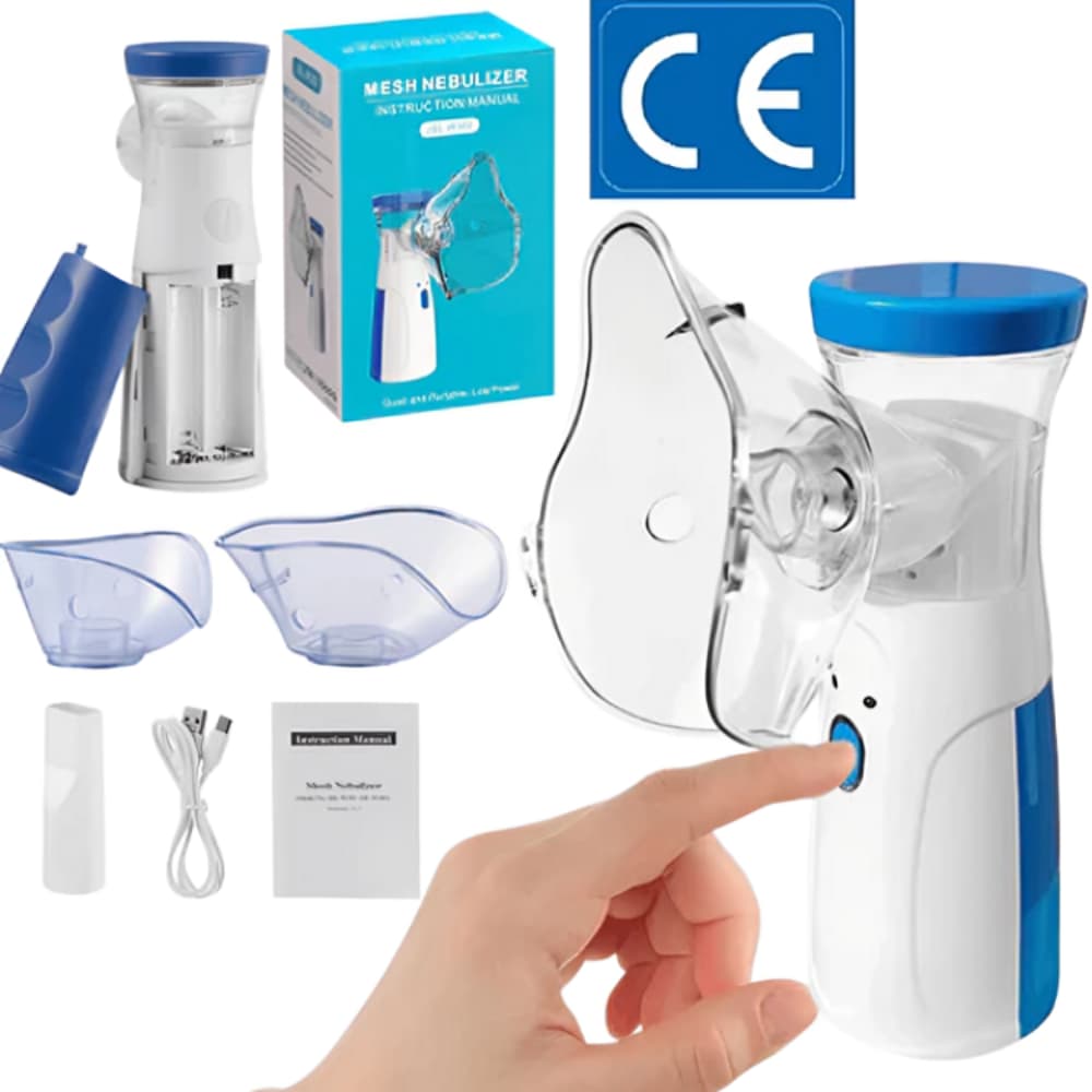 Nebulizador Portátil mini Inalador Silencioso Automático Adequado Para Adultos Crianças