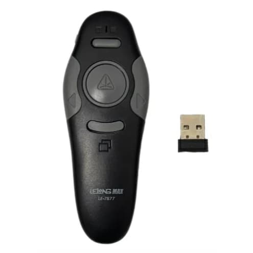 kit 10 6 Apresentador Slide Laser Sem Fio Controle Caneta Multimidia 7677