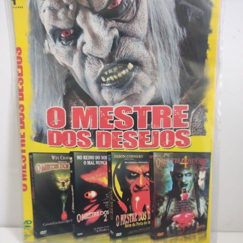 dvd o mestre dos desejos 4x1