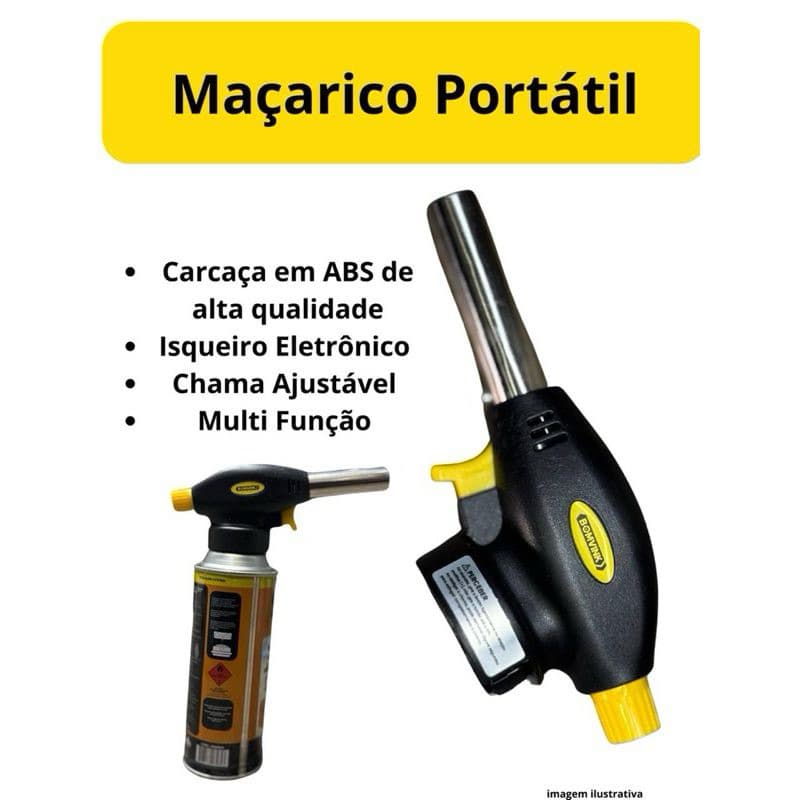 KIT Maçarico Profissional 1300 graus, Envio Imediato.