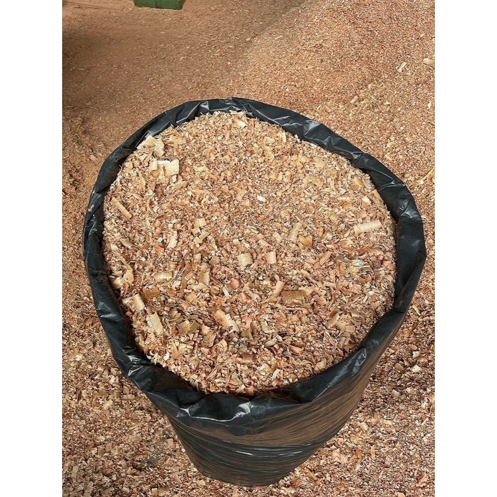 serragem maravalha madeira maciça 200l