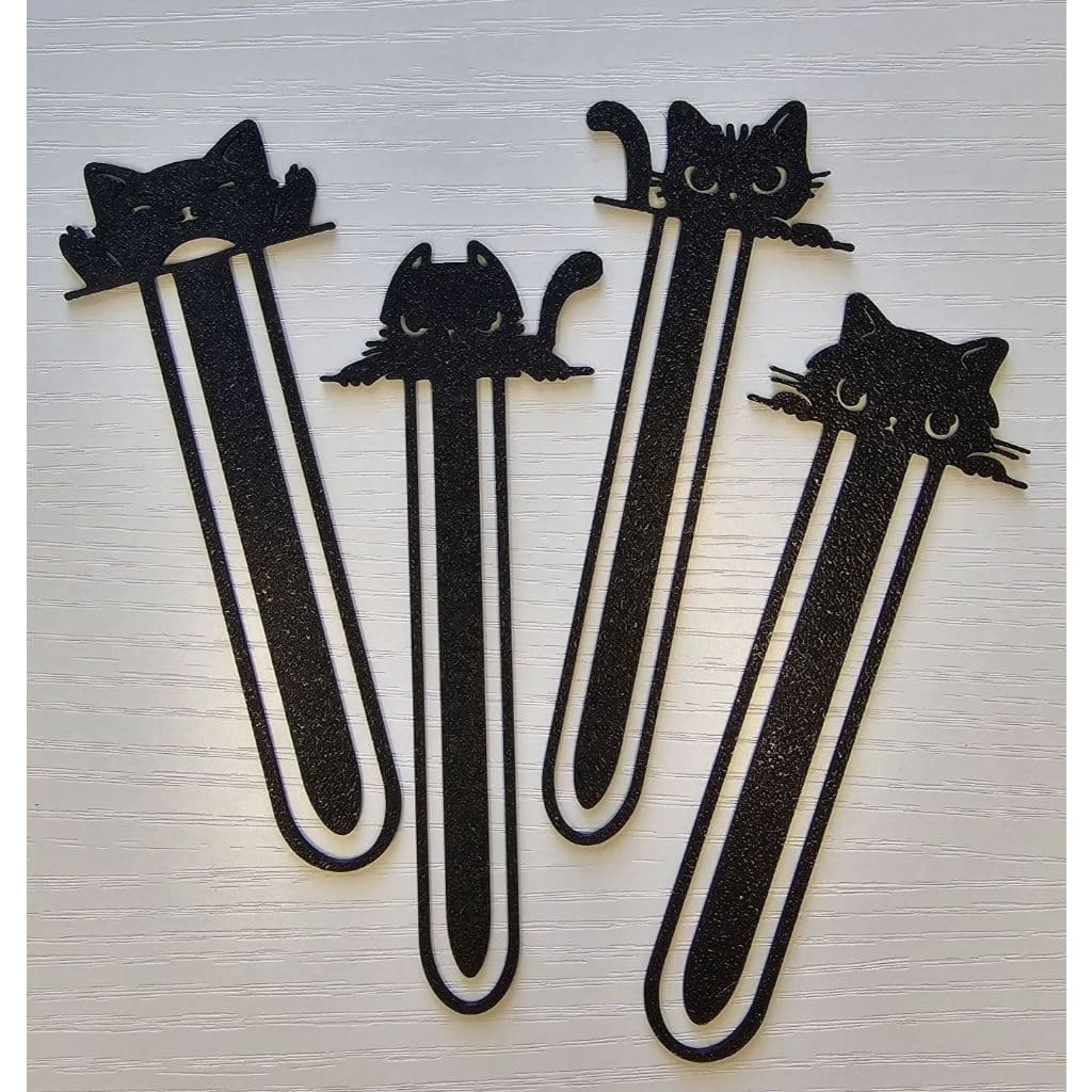 Kit Marcadores de Páginas Gatinho para Livros Revistas Cadernos Premium de Alta Qualidade Diversas Cores