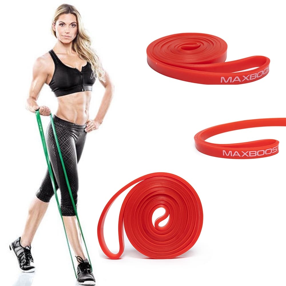 Super Band Elastico Crossfit Pilates Exercício Intensidade Leve Maxboost