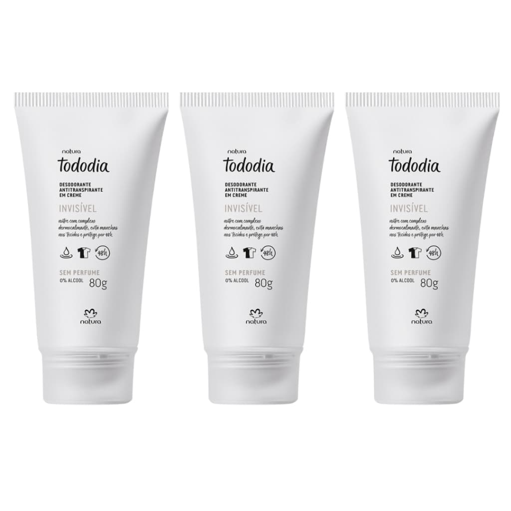 Desodorante em Creme Natura Tododia Sem Perfume 80g