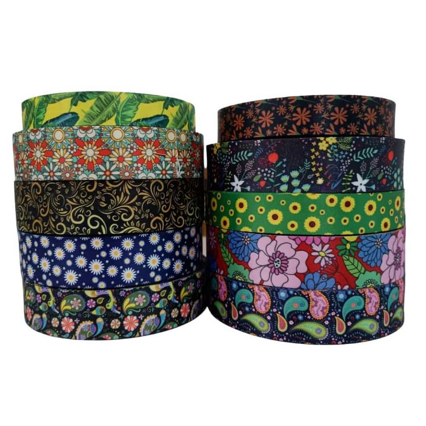 Alça Estampada 3CM para Bolsa Florida/Floral - Escolha metragem