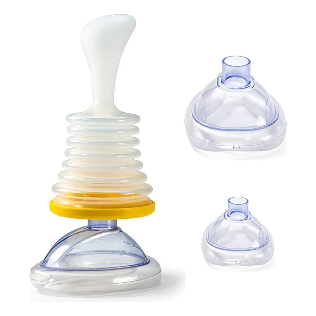 Desengasgador Manual Adulto Infantil Kit Primeiros Socorros