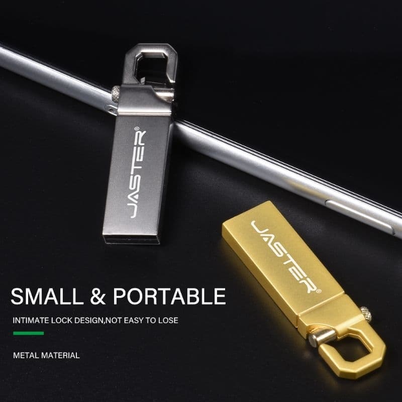pen drive 64GB Metal USB 2.0 modelo Chaveiro
