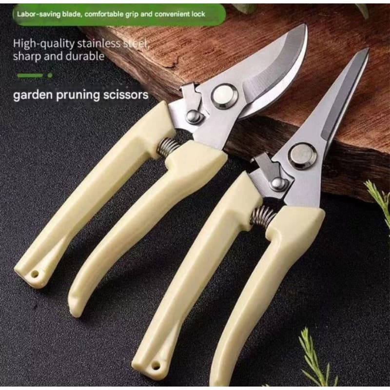 Novos modelos de tesouras de podar para jardim são enviados aleatoriamente. Tesouras de jardi...